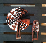 TRIBAL PEAKS hand fan