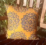 MANCALA BATIK  throw pillow cover