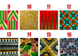 ANKARA yoga mat bag