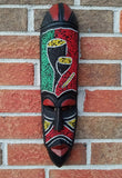 TALKING DRUMS  african wooden mask
