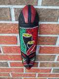 TALKING DRUMS  african wooden mask