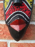 TALKING DRUMS  african wooden mask