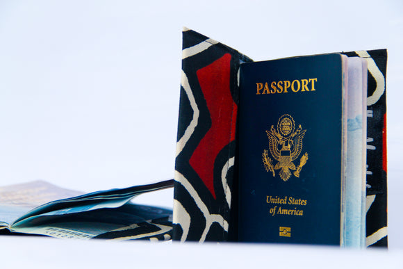 CLASSIC BOLGA Passport Cover | African Print | African Print Accessories | Travel Accessories | Ankara | Wax Print | Mudcloth