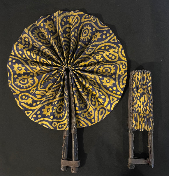 PAISLEY BATIK hand fan