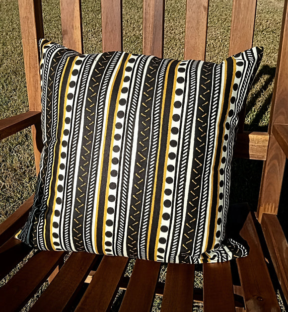 DOTS + STRIPES throw pillow cover