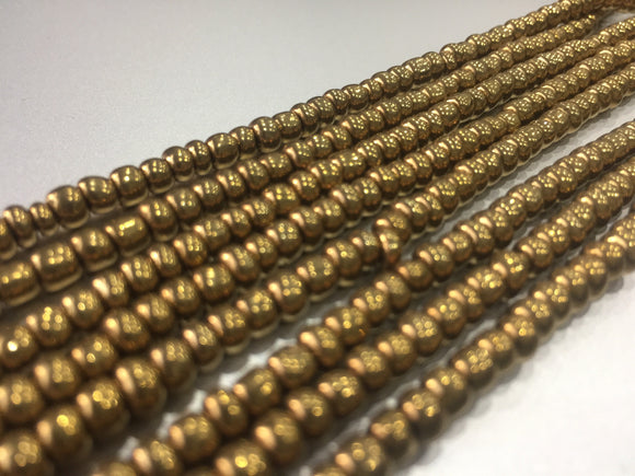 GOLD LARGE waist beads