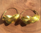 GOLD TONE FULANI earrings