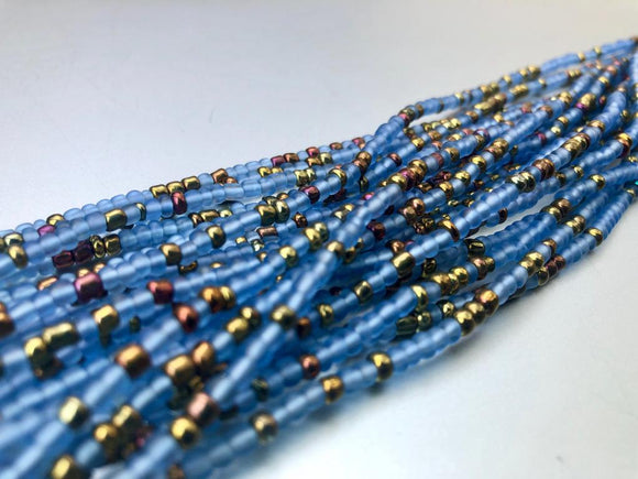 CORNFLOWER MERMAID waist beads