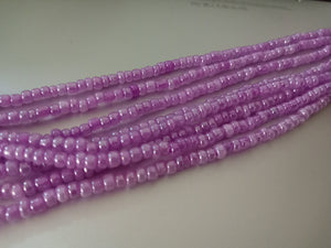 PURPLE PEARL waist beads