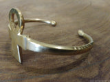 ANKH KEY OF LIFE brass bracelet