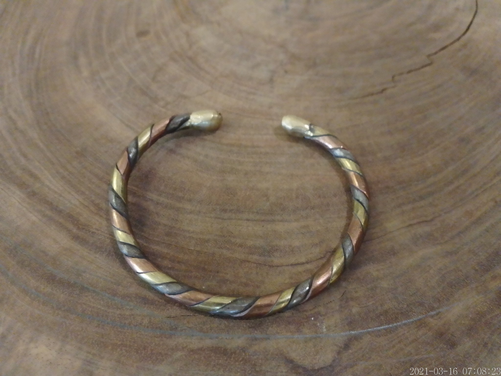 Solid Brass Chain Bracelet