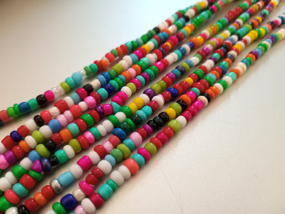 FRUITY PEBBLES waist beads