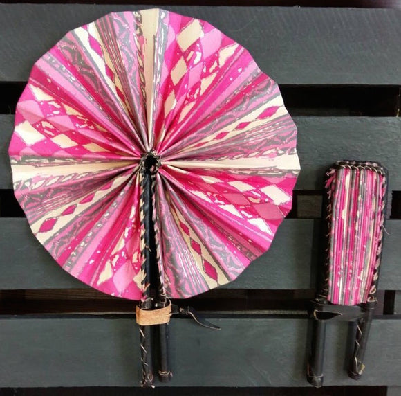 PINK DIAMOND hand fan