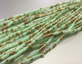 PISTACHIO waist beads